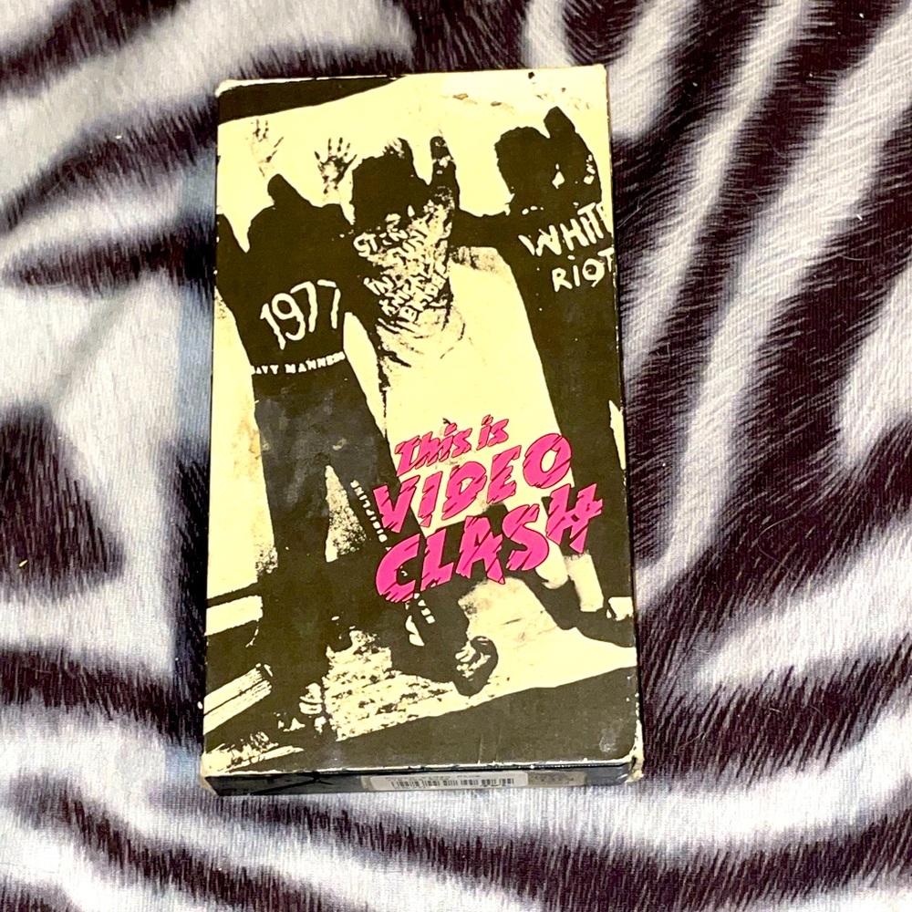 THE CLASH This Is Video Clash VHS